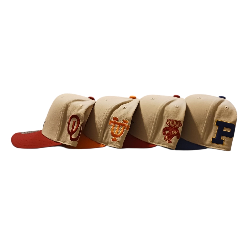 NCAA Pro Crown Fit Helmet Logo Snapback Hats